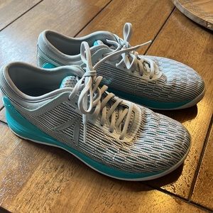 Reebok Nano Flexweave CrossFit sneakers in very good used condition.